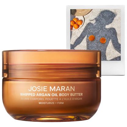JOSIE MARAN TOPLESS TANGERINE WHIPPED ARGAN OIL REFILLABLE BODY BUTTER