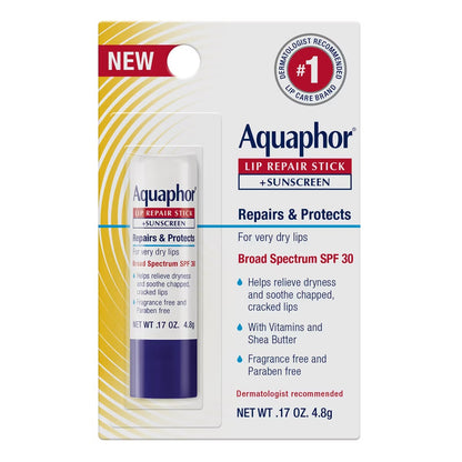 AQUAPHOR LIP BALM REPAIR CHAP STICK SPF30