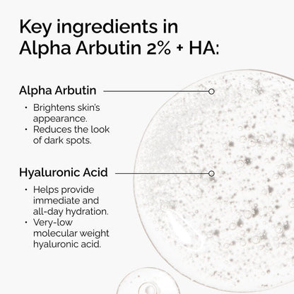 THE ORDINARY ALPHA ARBUTIN 2% + HA - 30ml