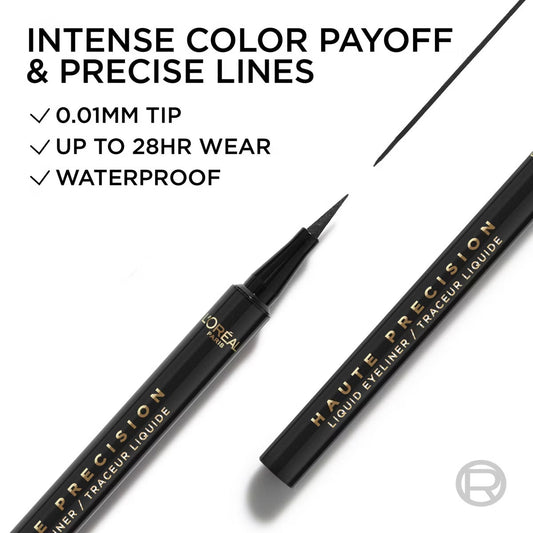 L’ORÉAL PARIS HAUTE PRECISION WATERPROOF FELT TIP LIQUID EYELINER - 9ml