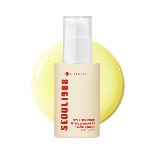 K-SECRET SEOUL 1988 SERUM : RETINAL LIPOSOME 2% + BLACK GINSENG - 30ml