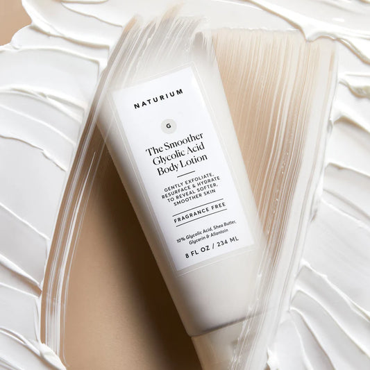 NATURIUM THE SMOOTHER GLYCOLIC ACID BODY LOTION - 8oz