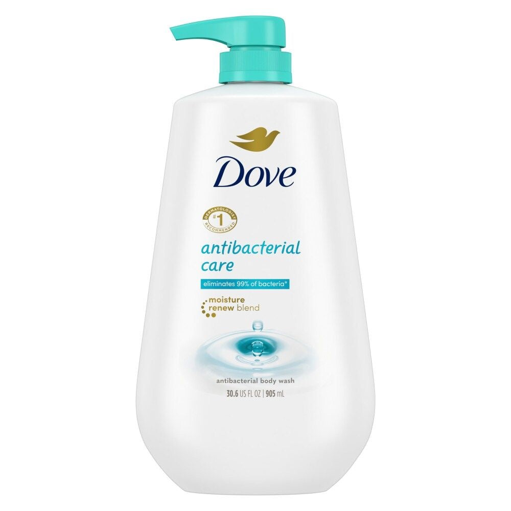 DOVE BODY WASH - CARE & PROTECTIVE ANTIBACTERIAL- 30oz