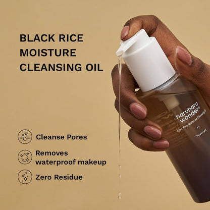 HARUHARU WONDER BLACK RICE MOISTURE CLEANSING OIL - 150ml