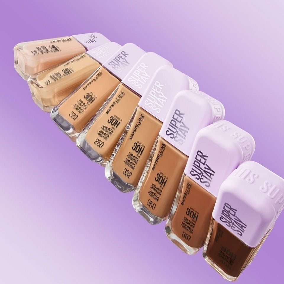 MAYBELLINE SUPER STAY LUMI-MATTE FOUNDATION - 30ml