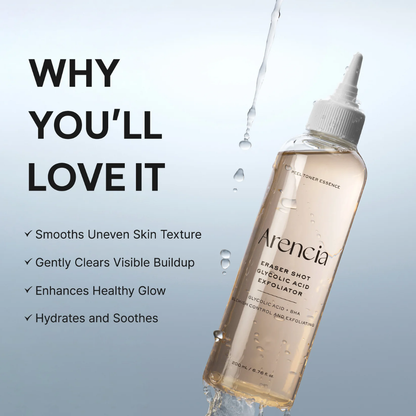ARENCIA ERASER SHOT GLYCOLIC ACID EXFOLIATOR - 200ml