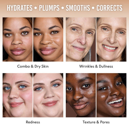 DANESSA MYRICKS BEAUTY YUMMY SKIN SERUM SKIN TINT FOUNDATION WITH PEPTIDES + CERAMIDE