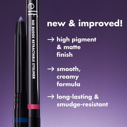 ELF NO BUDGE RETRACTABLE WATERPROOF EYELINER