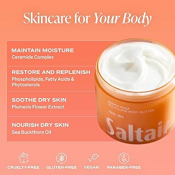 SALTAIR EXOTIC PULP MULTI-LIPID REPLENISHING BODY BUTTER - 300ml