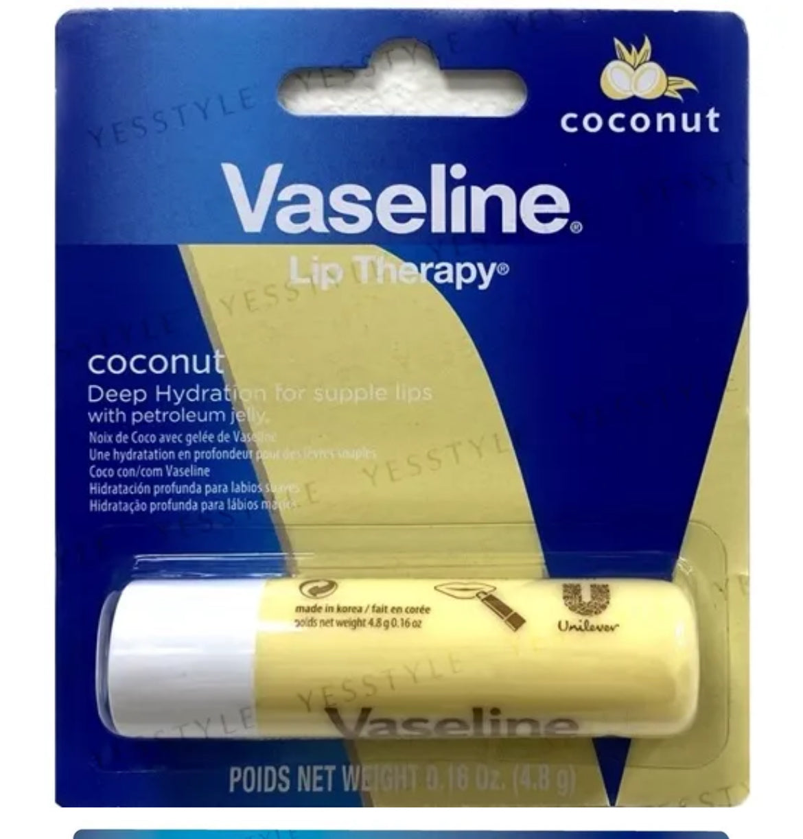 VASELINE® LIP
THERAPY® - 4.8g