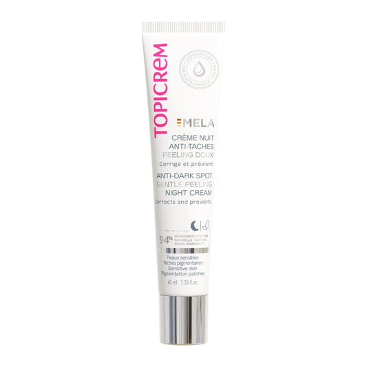 TOPICREM MELA ANTI-DARK SPOT GENTLE PEELING NIGHT CREAM - 40ml