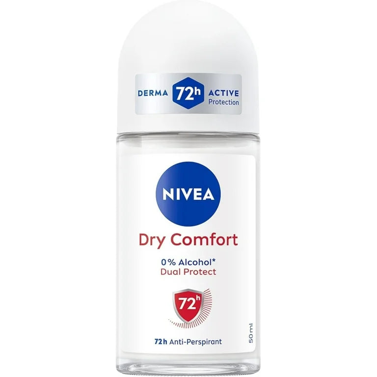 NIVEA DRY COMFORT 72H ANTI-PERSPIRATION ROLL ON - 50ml