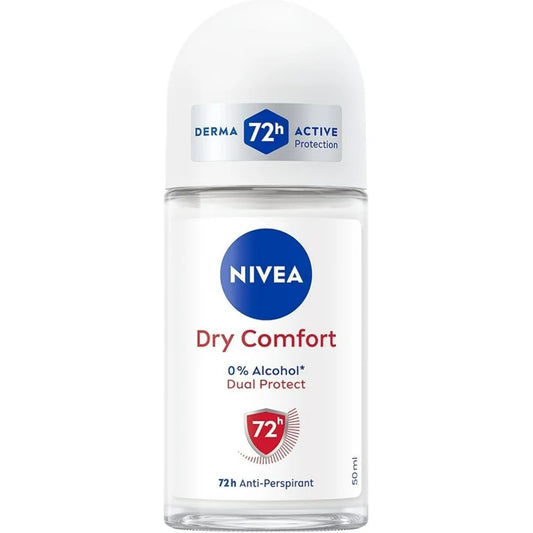 NIVEA DRY COMFORT 72H ANTI-PERSPIRATION ROLL ON - 50ml
