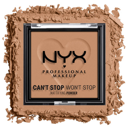 NYX CAN'T STOP WON'T STOP MATTIFYING PRESSED POWDER