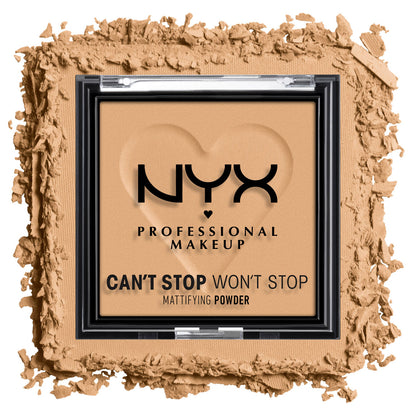 NYX CAN'T STOP WON'T STOP MATTIFYING PRESSED POWDER