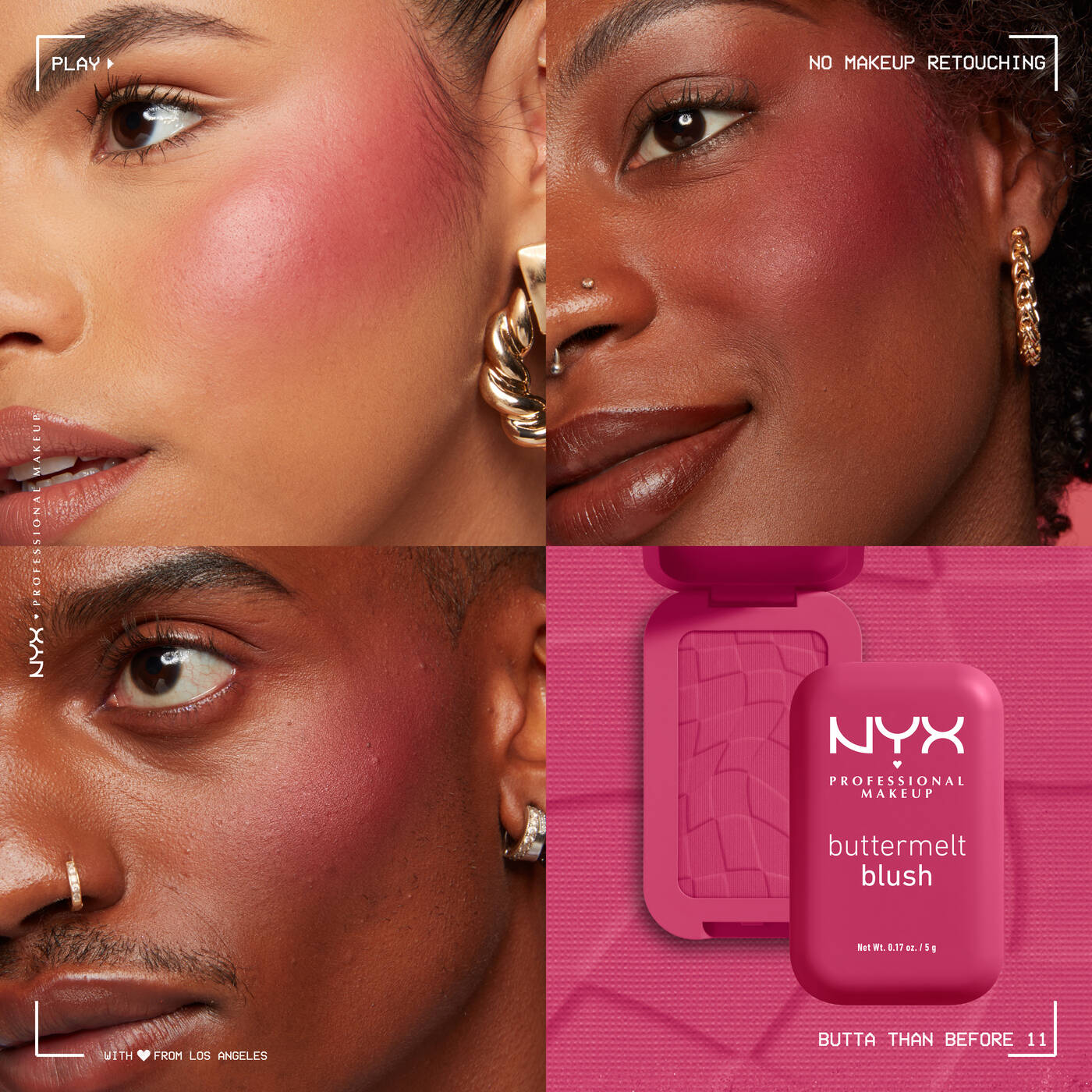 NYX BUTTERMELT BLUSH - 5g