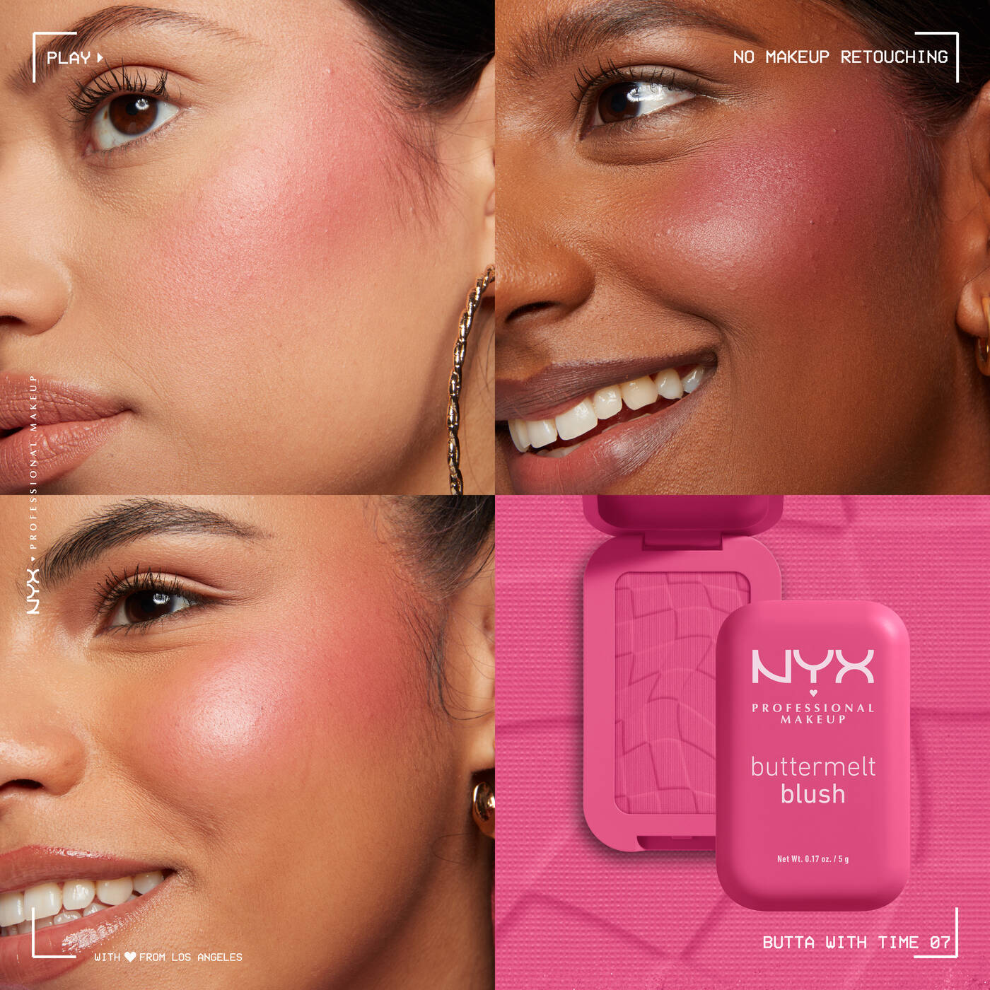 NYX BUTTERMELT BLUSH - 5g