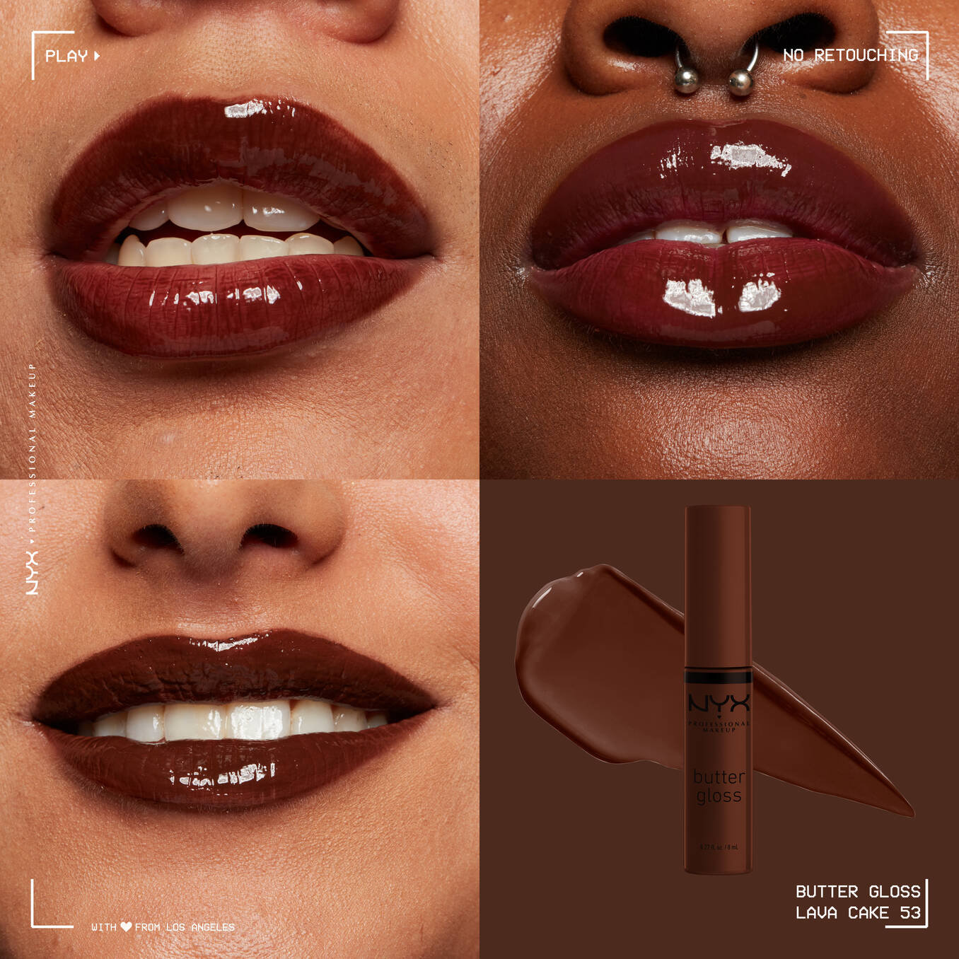 NYX BUTTER GLOSS NON-STICKY LIP GLOSS - 8ml