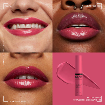 NYX BUTTER GLOSS NON-STICKY LIP GLOSS - 8ml