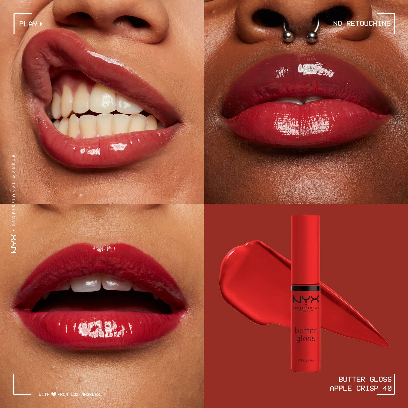 NYX BUTTER GLOSS NON-STICKY LIP GLOSS - 8ml