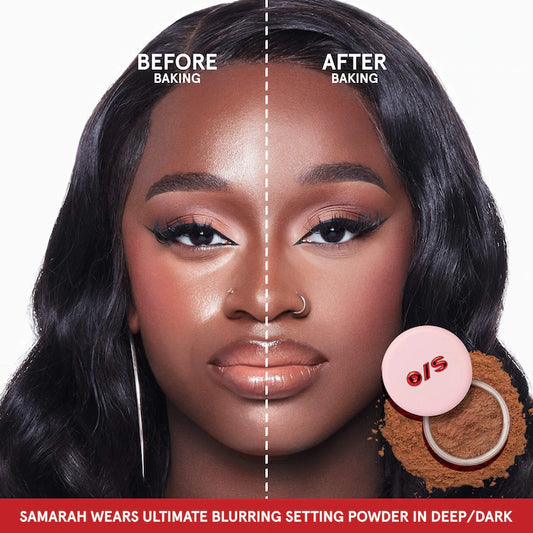 ONE/SIZE BY PATRICK STARR ULTIMATE BLURRING SETTING POWDER - DARK/DEEP - 6.5g