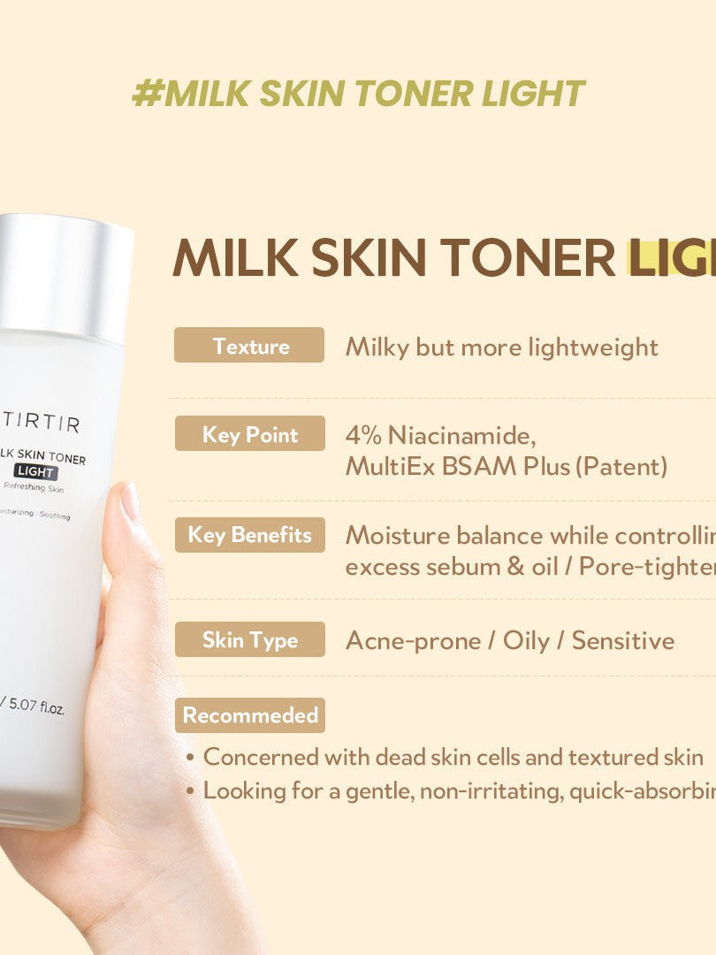 TIRTIR MILK TONER LIGHT - 150ml