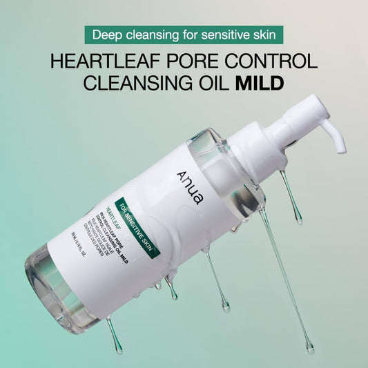 ANUA HEARTLEAF PORE CONTROL CLEANSING OIL MILD - 200ml