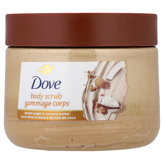 DOVE BROWN SUGAR & COCONUT BUTTER SCRUB - 15OZ