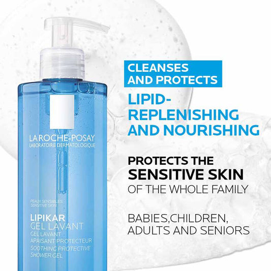 LA ROCHE POSAY LIPIKAR SHOWER GEL - 400ml