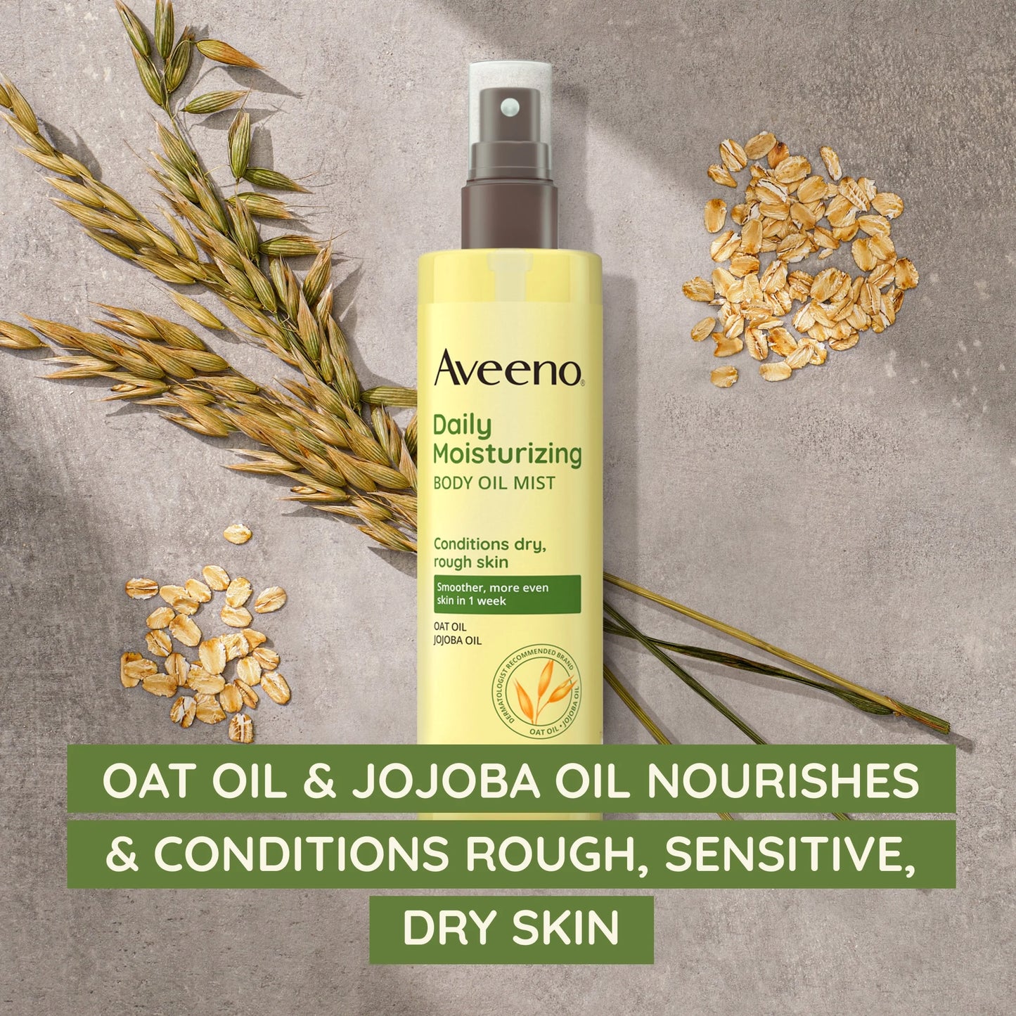 AVEENO DAILY MOISTURIZING OIL BODY MIST - 6.7OZ