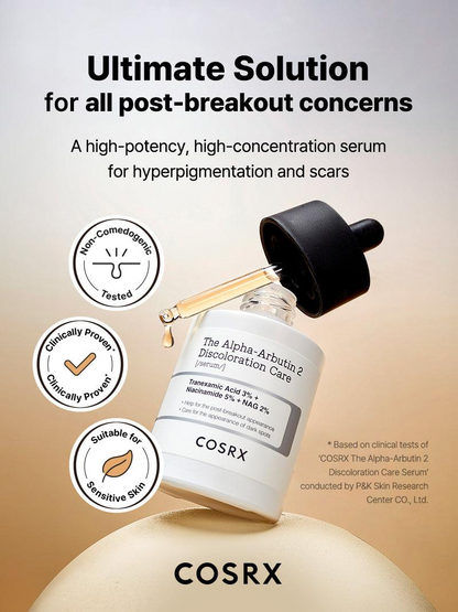 COSRX THE ALPHA-ARBUTIN 2 DISCOLORATION CARE SERUM - 50ml