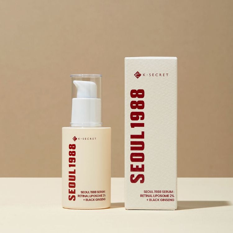 K-SECRET SEOUL 1988 SERUM : RETINAL LIPOSOME 2% + BLACK GINSENG - 30ml