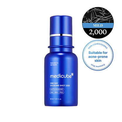 MEDICUBE ONE-DAY  EXOSOME SHOT PORE AMPOULE 2000 - 30ml