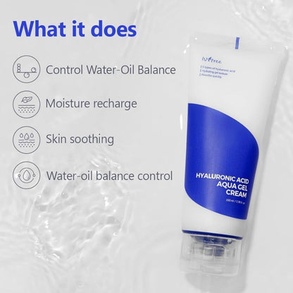 ISNTREE HYALURONIC ACID AQUA GEL CREAM - 100ml