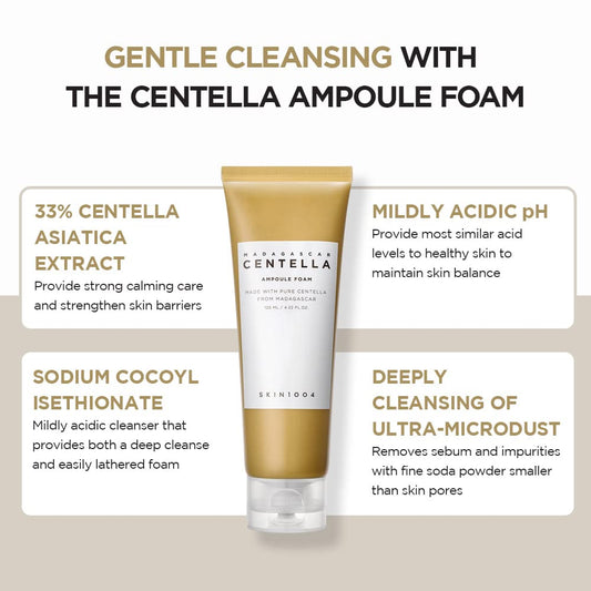 SKIN1004 MADAGASCAR CENTELLA AMPOULE FOAM - 125ml