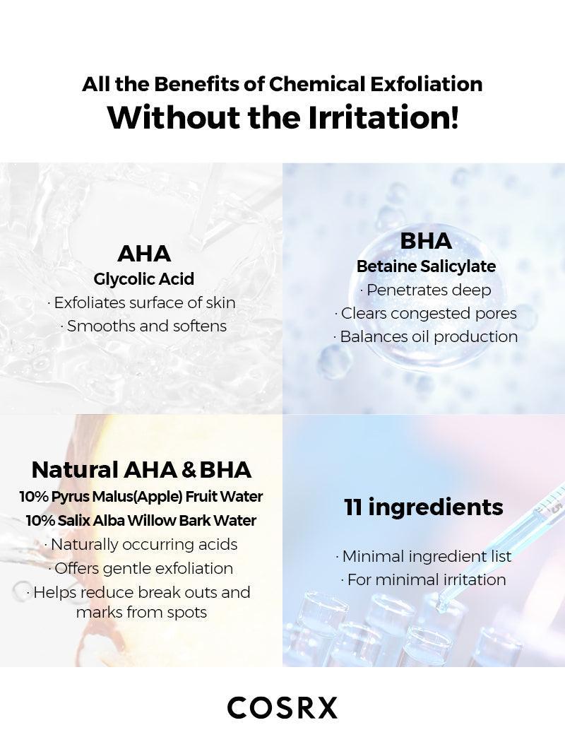 COSRX AHA/BHA CLARIFYING TREATMENT TONER - 150ml
