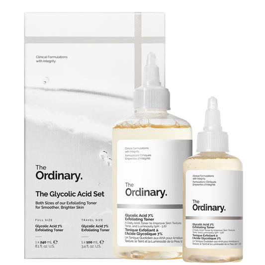 THE ORDINARY GLYCOLIC ACID 7% EXFOLIATING TONER SET