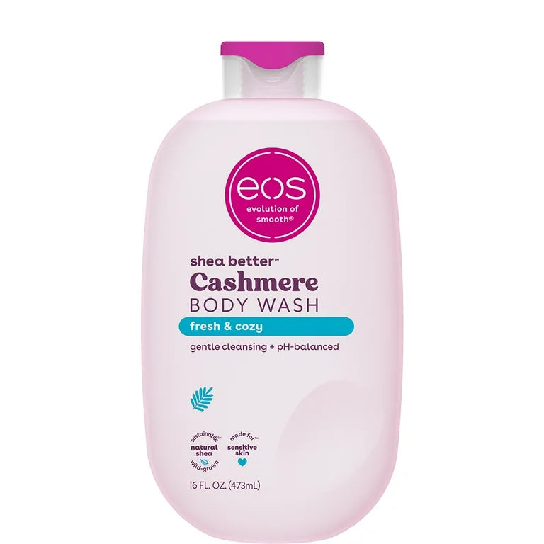EOS SHEA BETTER MOISTURE FRESH AND COZY MOISTURE BODY WASH - 16oz