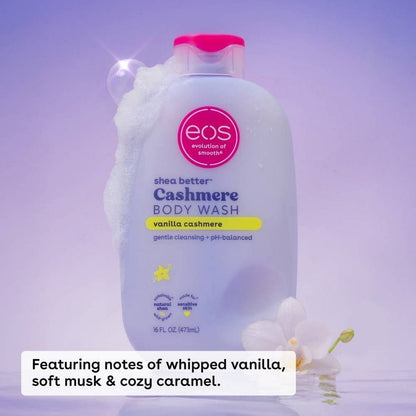 EOS SHEA BETTER CASHMERE BODY WASH - VANILLA CASHMERE