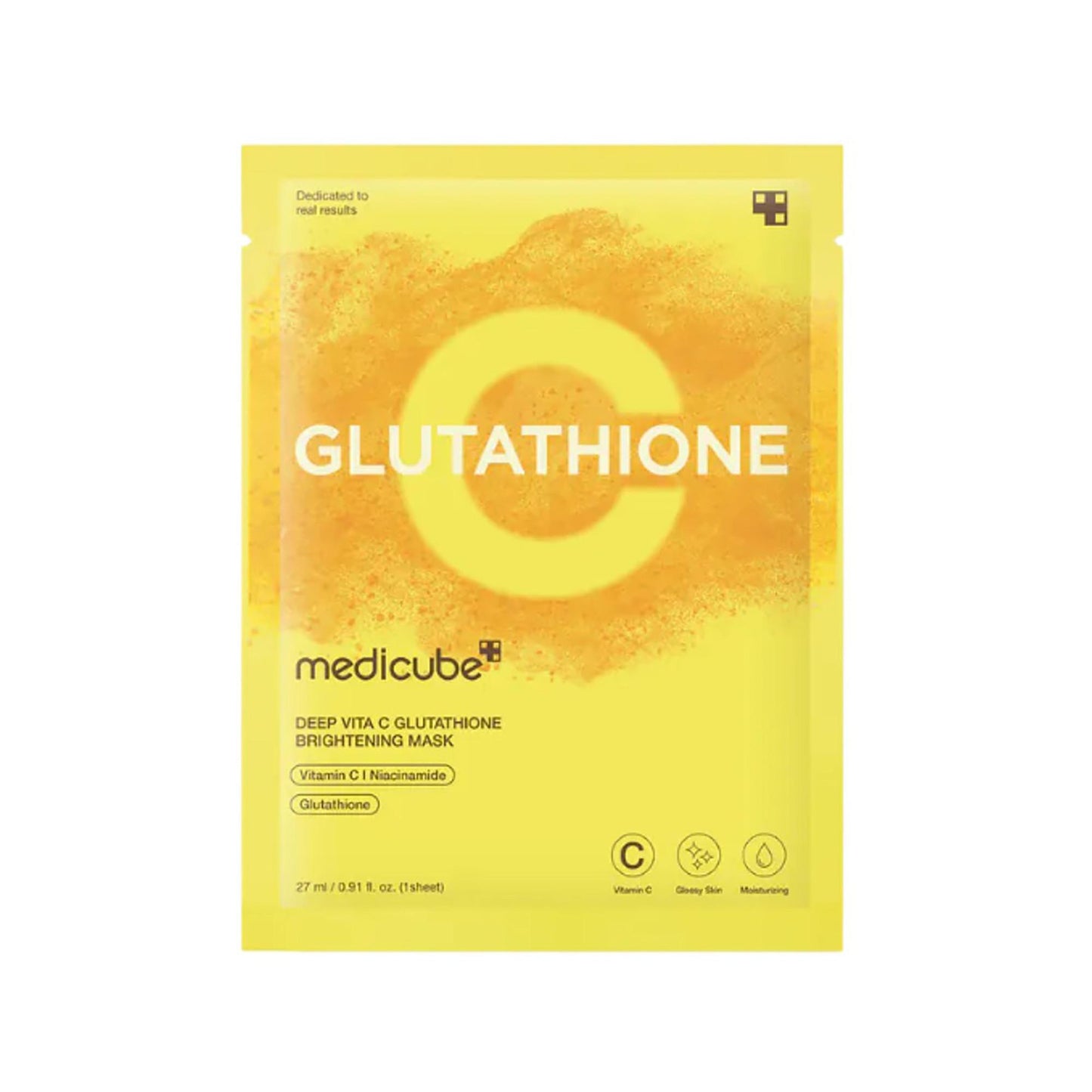 MEDICUBE DEEP VITA C GLUTATHIONE BRIGHTENING MASK