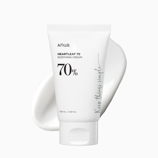 ANUA HEARTLEAF 70% SOOTHING CREAM - 100ML