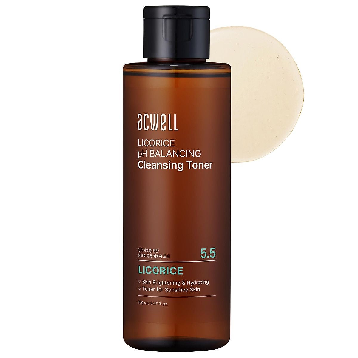 ACWELL LICORICE PH BALANCING CLEANSING TONER - 150ml