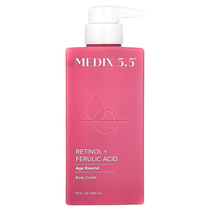 MEDIX 5.5 RETINOL + FERULIC ACID BODY CREAM - 15oz