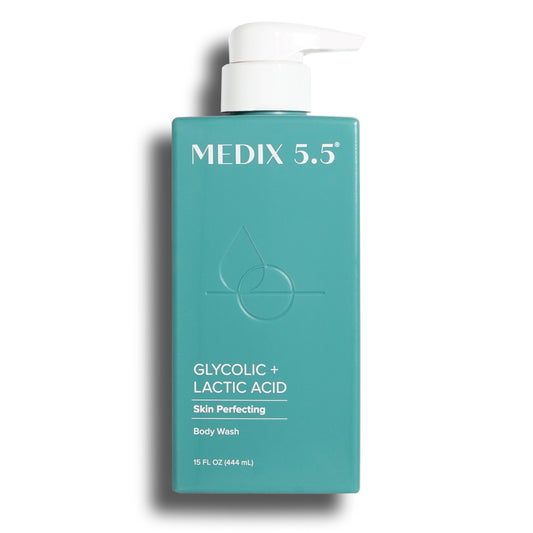 MEDIX 5.5 GLYCOLIC + LACTIC ACID BODY WASH - 15oz