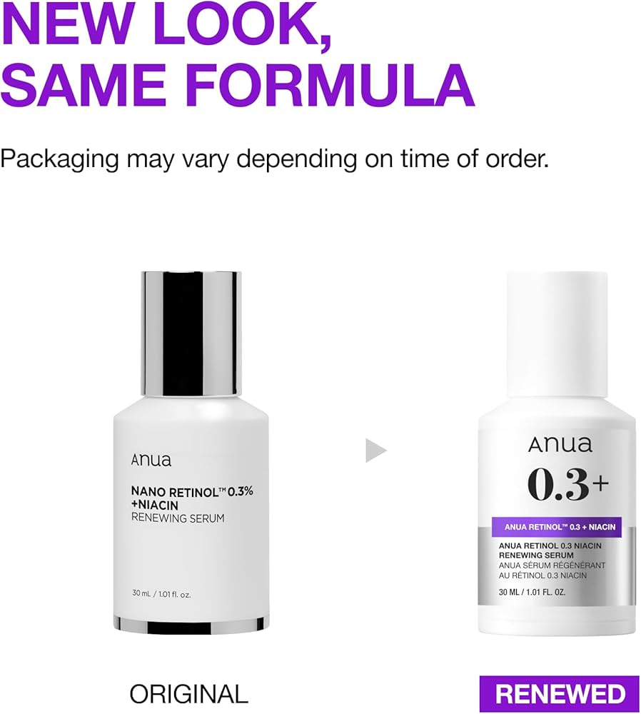 ANUA RETINOL 0.3% + NIACIN RENEWING SERUM - 30ml