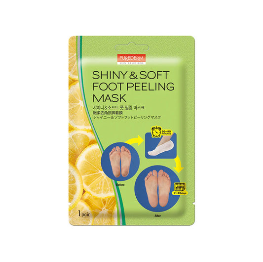 PUREDERM SHINY & SOFT FOOT PEELING MASK